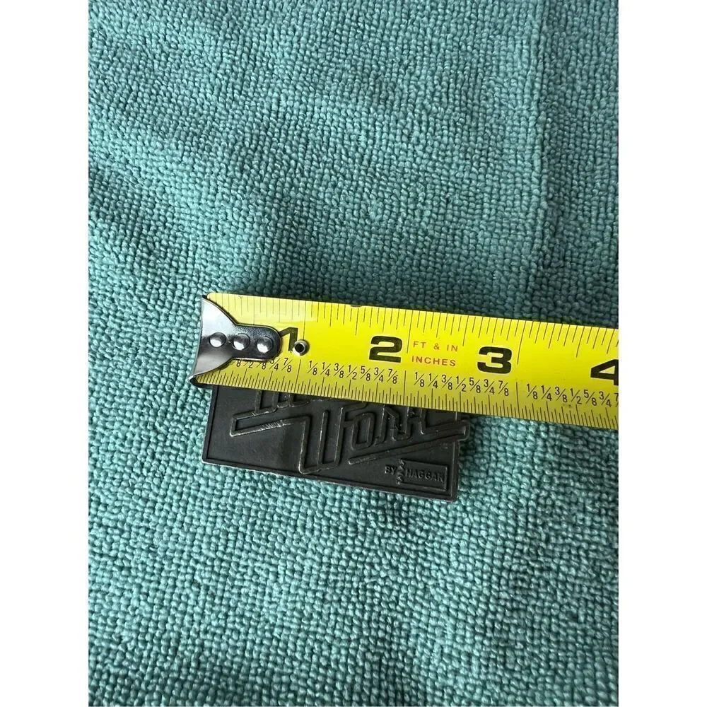 Vintage Body Work Belt Buckle